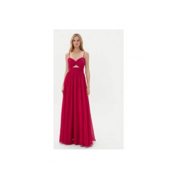 Rochie dama  5AH025HK - Poliester - Roz - Roz