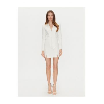 Rochie de cocktail  culoare alb