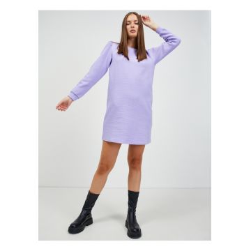 Rochie -hanorac cu maneci lungi