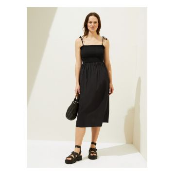 Rochie midi din bumbac - 40