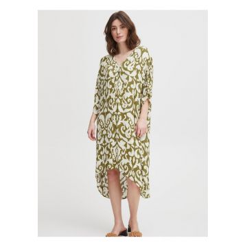 Rochie tip camasa cu terminatie asimetrica