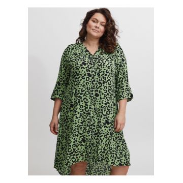 Rochie-camasa cu animal print