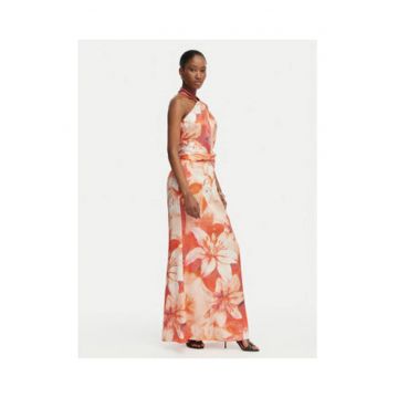 Rochie cocktail Marciano Guess - floral - Portocaliu