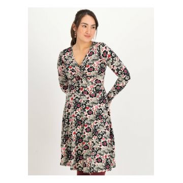 Rochie cu detaliu frontal rasucit Hot Knot