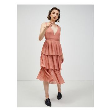 Rochie cu volane si pliuri - 34