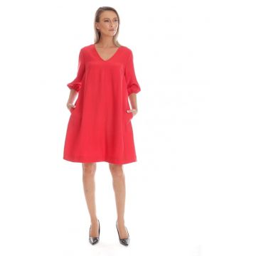 Rochie Dama -  V349 - Rosu