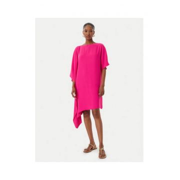 Rochie de cocktail -  roz - poliester reciclat -