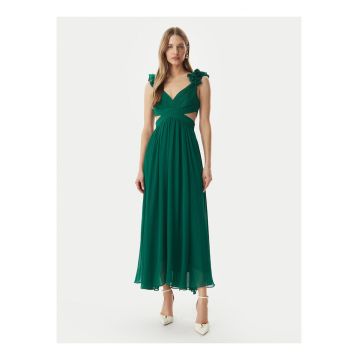 Rochie de seara Dama -  Verde - fara maneca - poliester - Verde