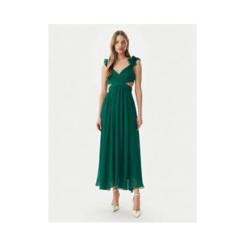 Rochie de seara Dama -  Verde - fara maneca - poliester -