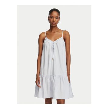 Rochie de vara Dama -  Albastru - viscoza ecologica - Albastru