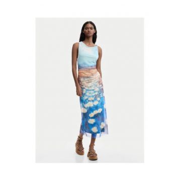 Rochie de vara Dama -  Albastru -