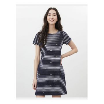 Rochie in dungi - evazata - 34