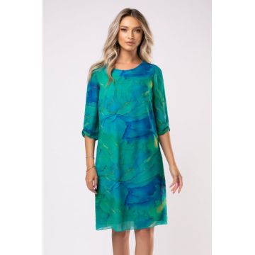 Rochie Karmen verde marime mare