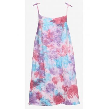 Rochie lejera cu model tie-dye