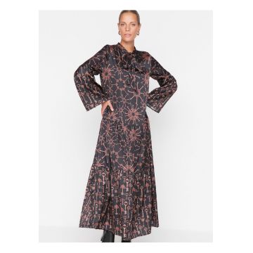 Rochie lejera maxi cu imprimeu