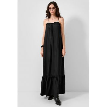 Rochie lunga lejera - Negru