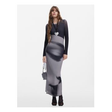 Rochie maxi cu maneci lungi Orlando