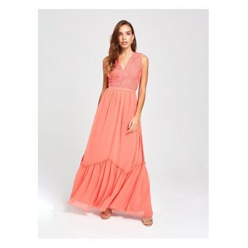 Rochie maxi evazata - 42