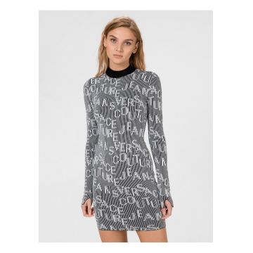 Rochie scurta cu maneci lungi -