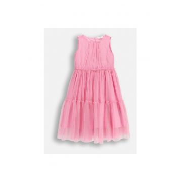 Rochie  tulle roz - Roz