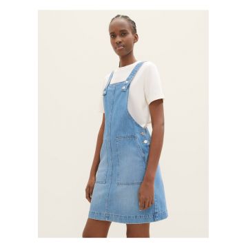 Sarafan din denim albastru deschis