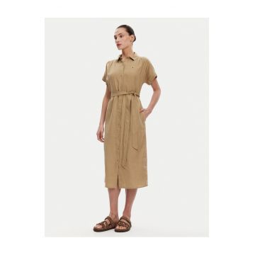 Rochie Camasa -  bej - material de calitate
