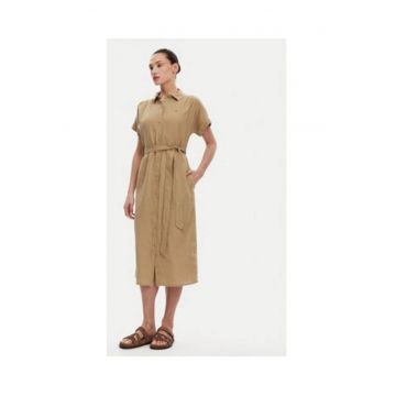 Rochie camasa Dama -  bej - 100% in