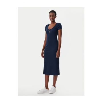 Rochie casual dama  bleumarin - 100% bumbac