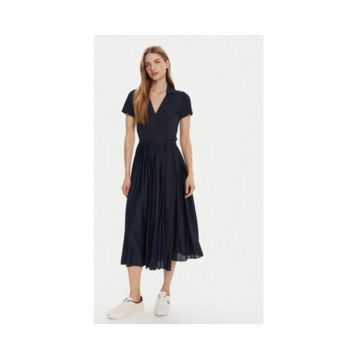 Rochie casual Dama -  bleumarin - 100% poliester reciclat