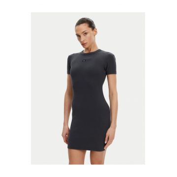 Rochie casual dama  gri - material moale