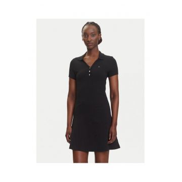 Rochie casual dama  negru - din material confortabil