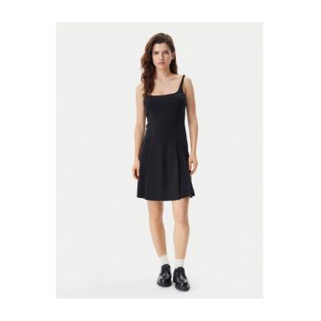 Rochie casual dama -  negru - din material confortabil