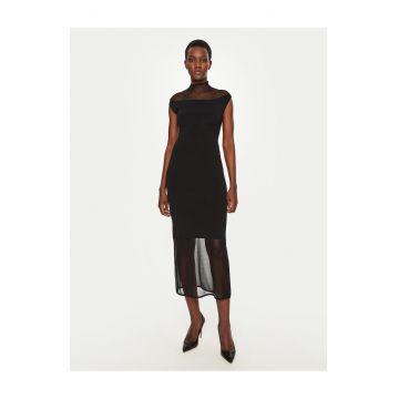 Rochie casual dama  negru - fabrica de calitate