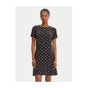 Rochie casual dama  negru - fabricatie de calitate
