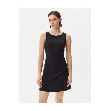 Rochie casual dama  negru - material usor