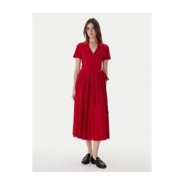 Rochie casual dama  rosu