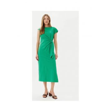 Rochie casual Dama -  Verde - 100% bumbac -