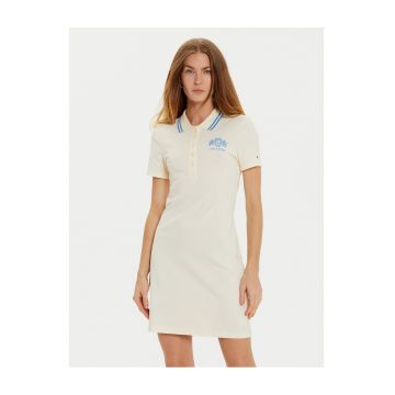 Rochie casual de dama  bej