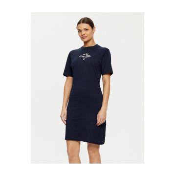 Rochie casual de dama  bleumarin