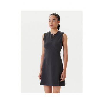 Rochie casual de dama  gri -