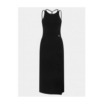 Rochie casual de dama  J20J223050 - negru