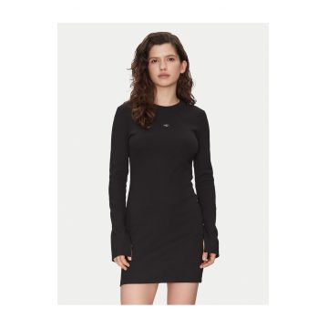 Rochie casual de dama  J20J225112 - negru
