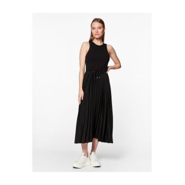 Rochie casual de dama  negru -