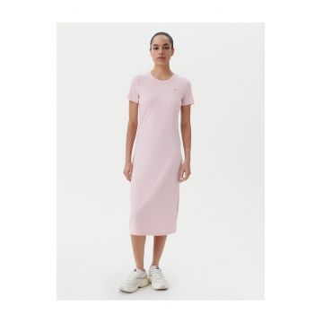 Rochie casual de dama  roz -