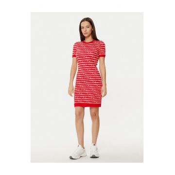 Rochie casual  rosu - femei