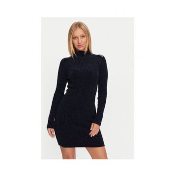 Rochie cu maneca lunga din tricot
