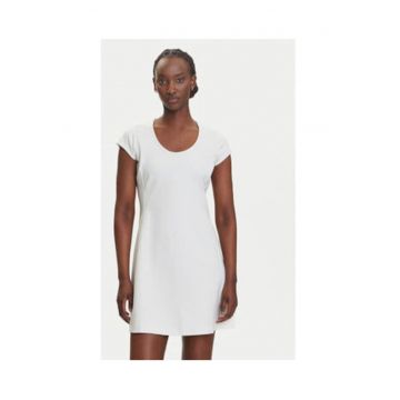 Rochie Dama -  Alb - 66% viscoza - 30% poliamida - 4% elastan - Alb