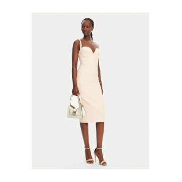 Rochie de cocktail  bej