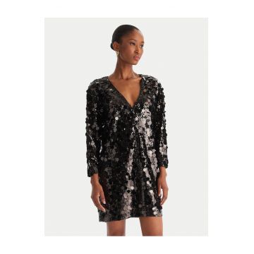 Rochie de cocktail dama  negru - fabrica de calitate