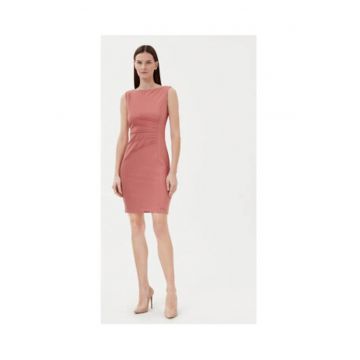Rochie de cocktail Dama -  roz - 66% poliester - 30% poliester reciclat - 4% elastan -